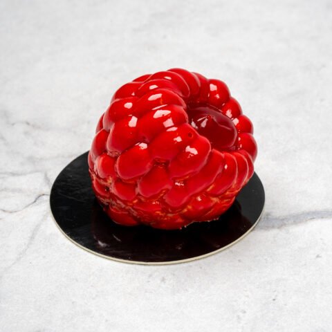 Raspberry mousse