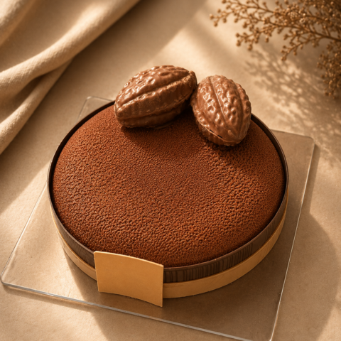 Cacao Bean Mousse Cake